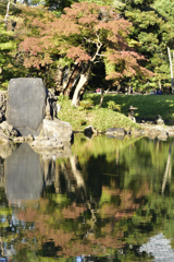 小石川後楽園　蓬莱島