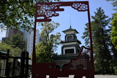 尾山神社・ステンドグラス