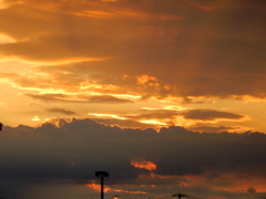 夕焼け雲