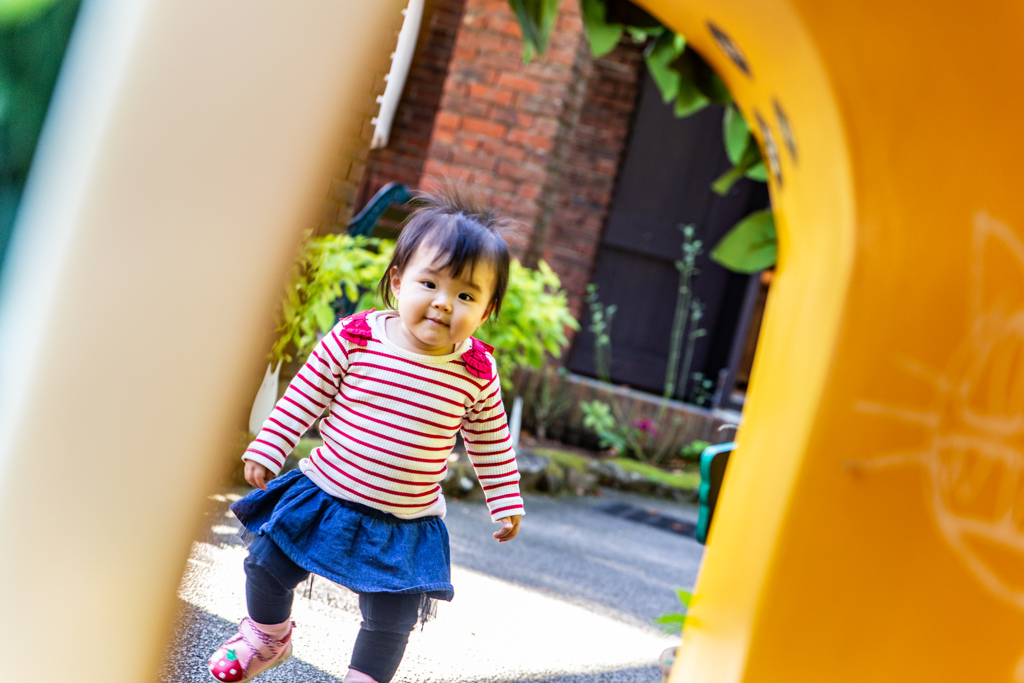 トンネルからこんにちは