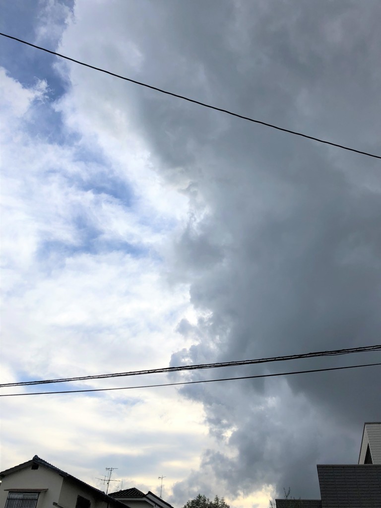 西の空