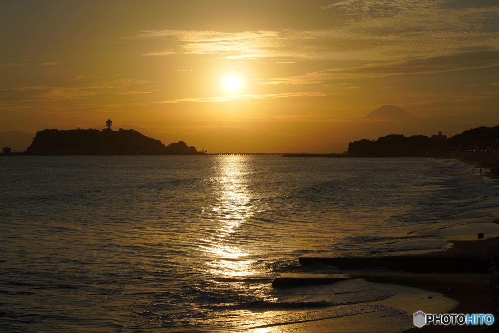 江ノ島夕景