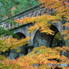 京都で紅葉探し４南禅寺水路閣