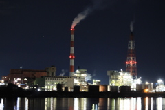 工場夜景