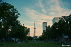 夏の夕暮れ散歩 ①