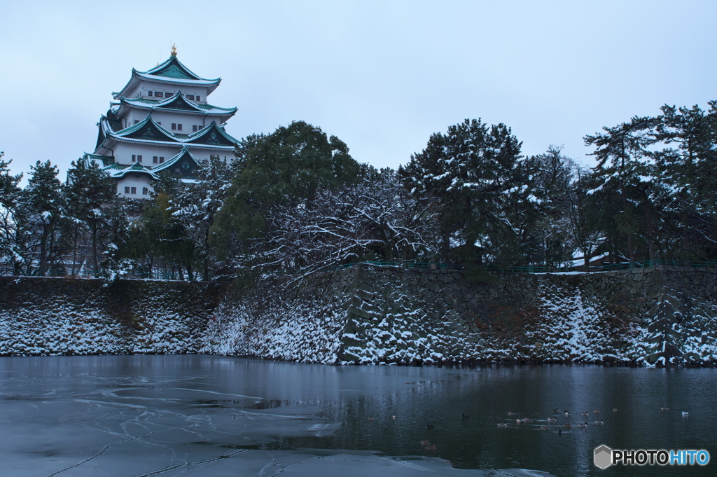 名古屋城雪景 ③