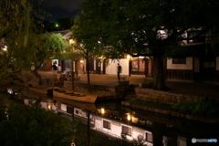 運河のある風景 ～ 倉敷夜景 ③