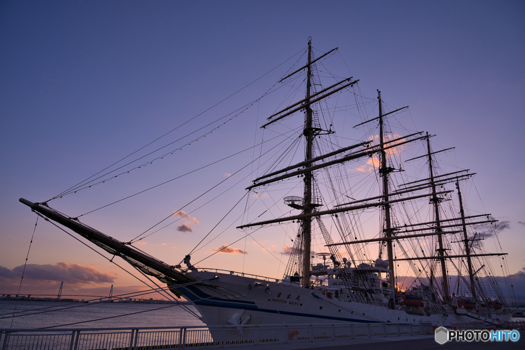 日本丸の寄港 ①