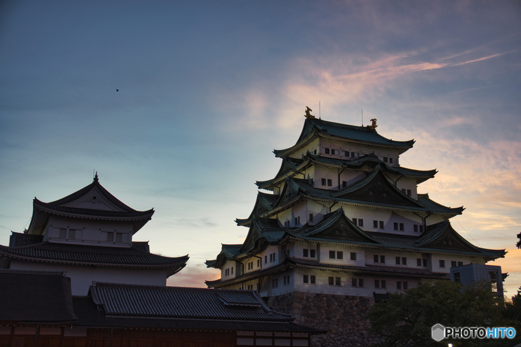 名古屋城 夕暮れ ②