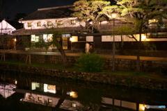 運河のある風景 ～ 倉敷夜景 ①