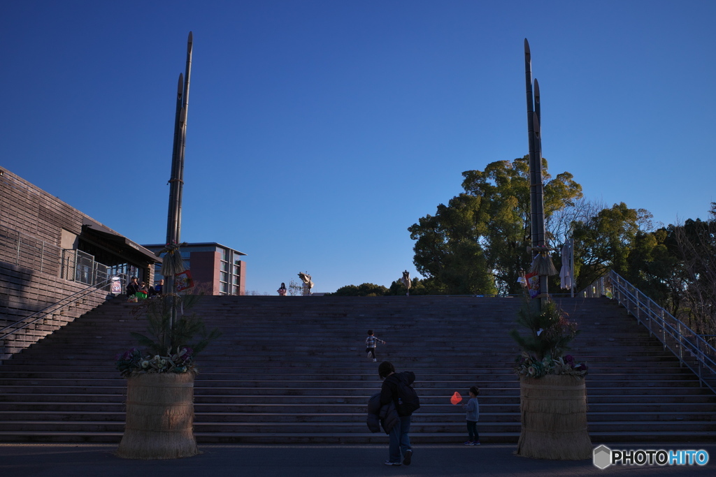 冬の散歩道 ④ 名城公園tonarino