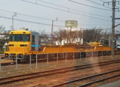 レール運搬車9000系