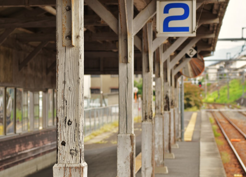 駅柱