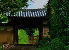 山寺静寂