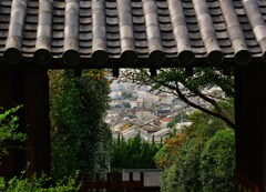 山門遠景