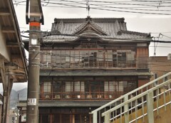 高野口駅前