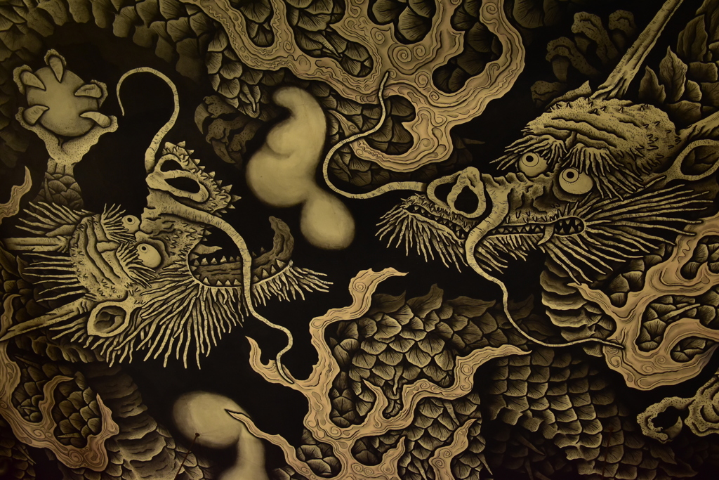 双龍図