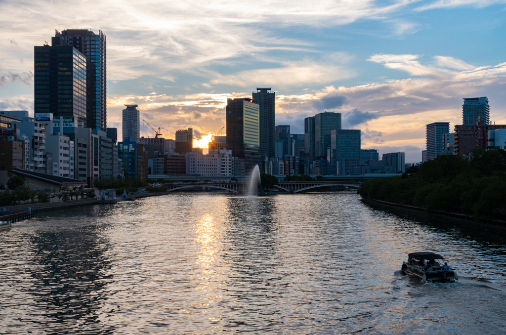 八軒家浜、午後5時30分