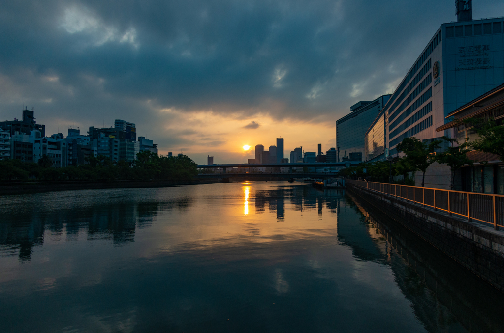 雲に囲まれて