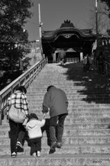 かわいい初詣
