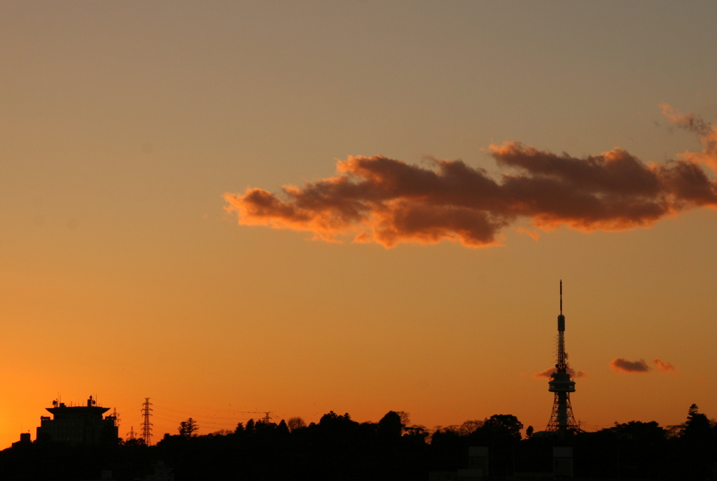 ある日の夕焼け