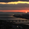 空中庭園夕景（2017年2月）