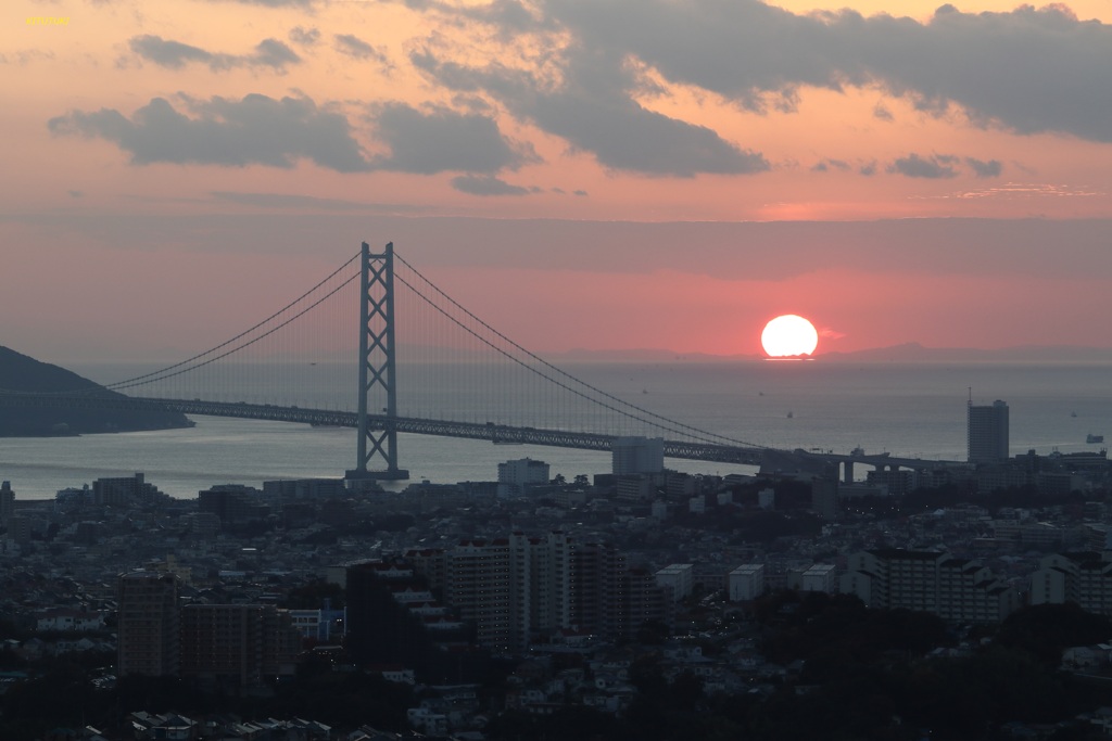 明石海峡夕景（2）