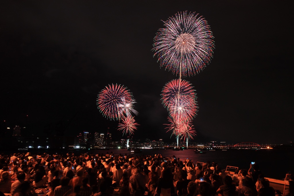 令和みなとこうべ海上花火大会　8
