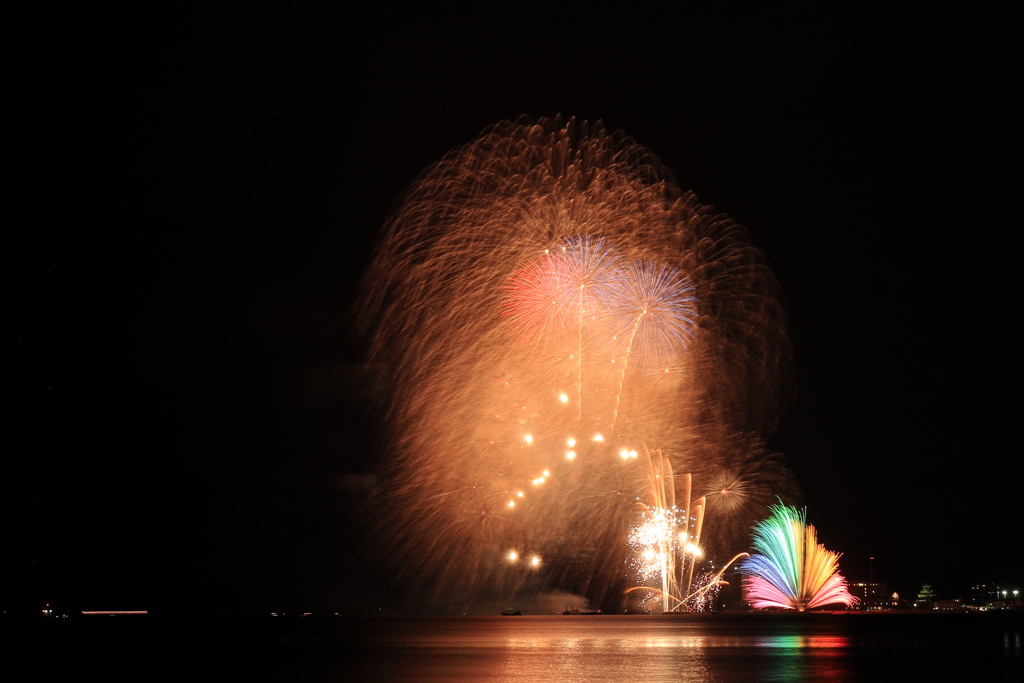 長浜・北びわ湖大花火大会（2018年）