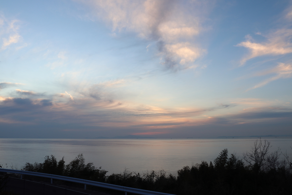 帰路の夕景（2）
