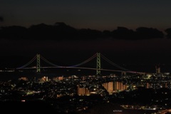 おらが山夜景（2016年1月）2