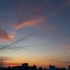 夕焼けのX