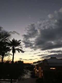 アリゾナの夕焼け