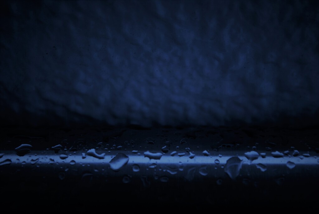 冷たい雨が 今日は心に浸みる