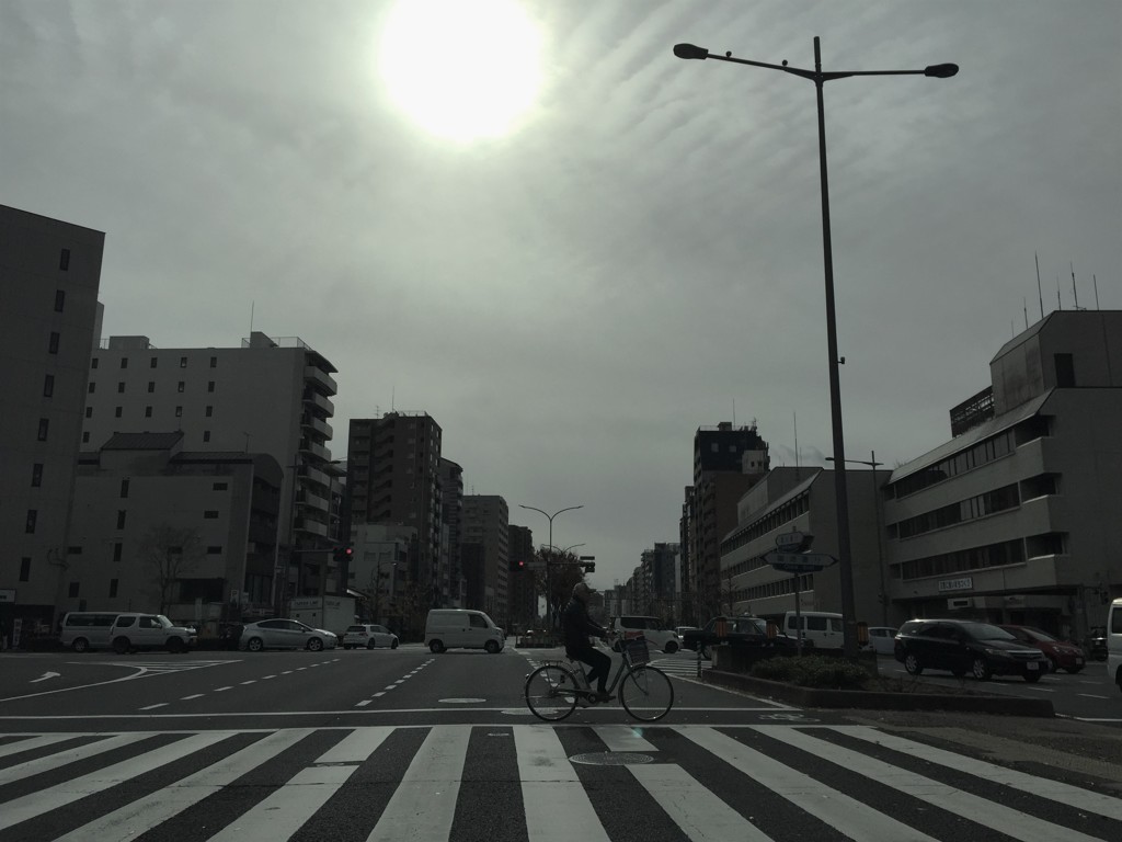 今日は やけに でかかった