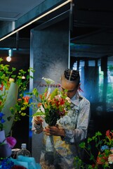 個性的なお花屋さん