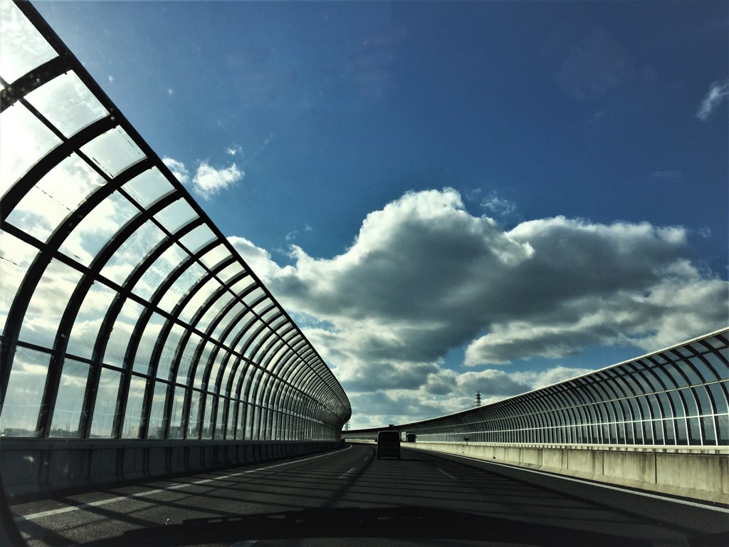 青い 空