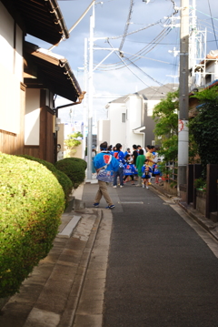 路地の風景38 ～子供だんじり その1～