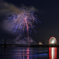 長島温泉 花火大競演