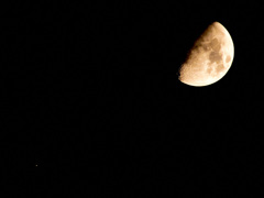 月と火星のランデブー