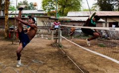 The Kicker at Nyaung-U in Myanmar