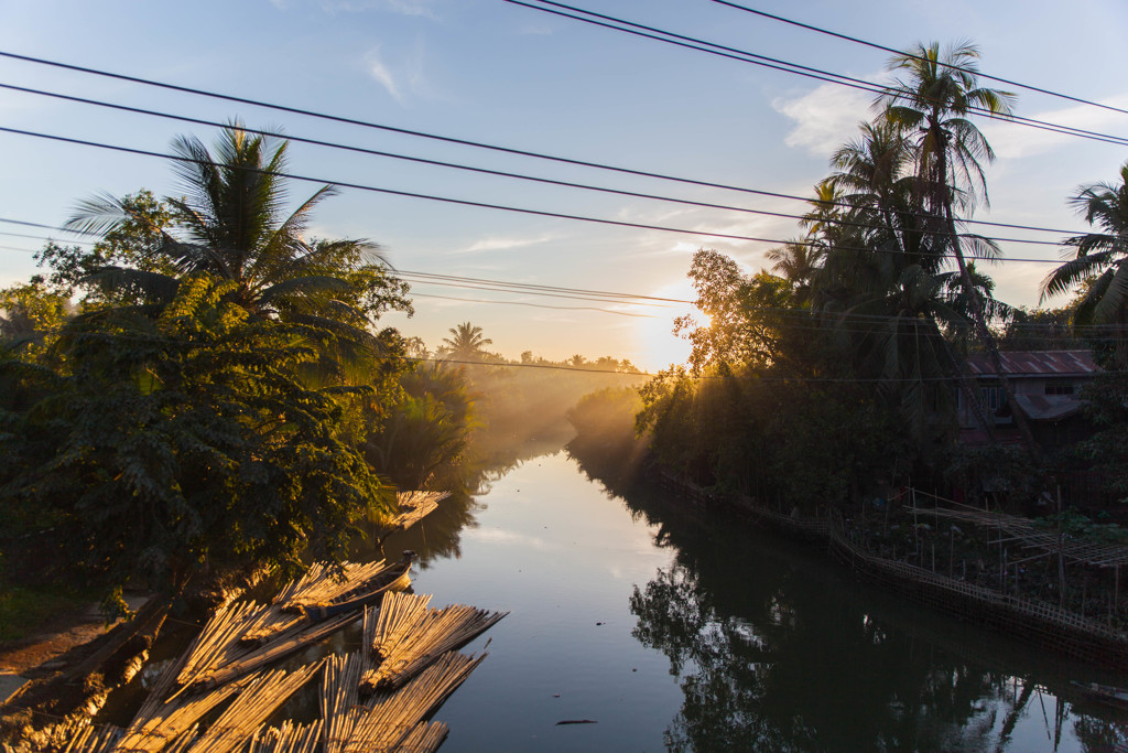 The countryside at Mrauk-U