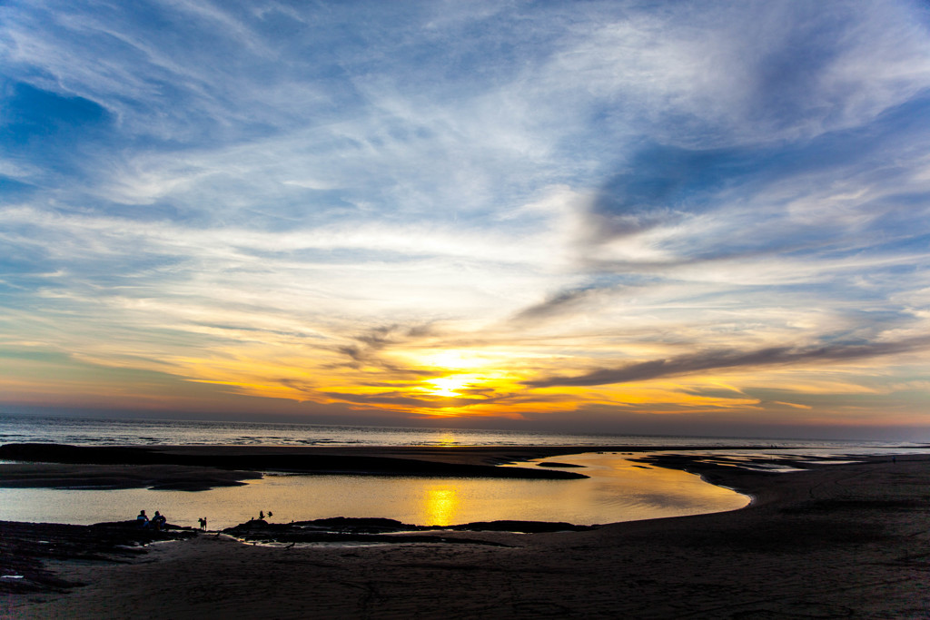 Bay of Bengal at Sittwe in Myanmar