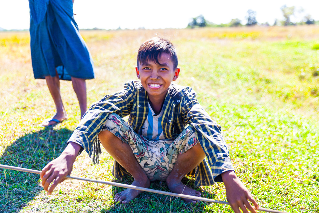 Cowboy of Rohingya at Mrauk-U in Myanmar