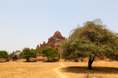 Silent Pagoda at Bagan in Myanmar