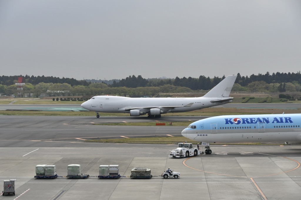 柄の無い飛行機