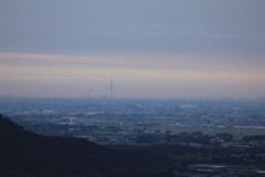 ７０キロ先の東京スカイツリー