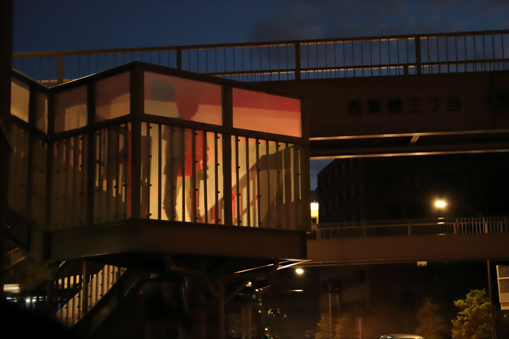 街のシルエット