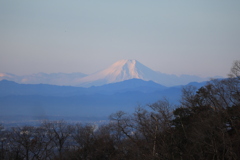 今朝の富士山