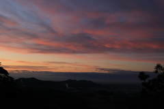朝焼け雲